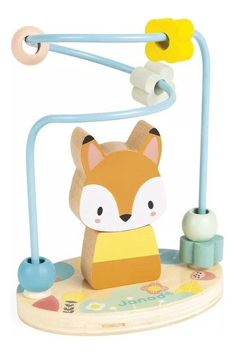 Laberinto Para Bebe Zorro De Madera- Janod- 0