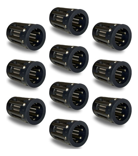 10 Rolamento Rolete 1  25mm Para Roda Carrinho De Mão Pneu 0