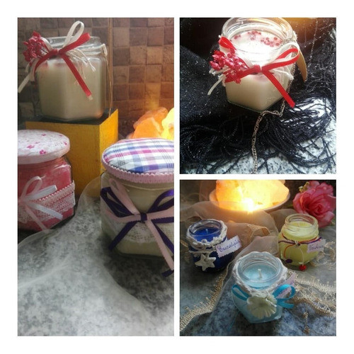 Velas De Cera De Soja Perfumadas 1