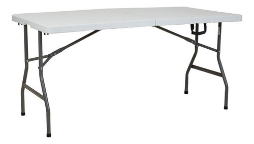 Mesa Plegable Blanco Polietileno Bagan Ii 1