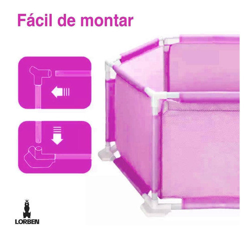 Cercado Portátil Bebê Infantil Criança Cercadinho Lorben 0