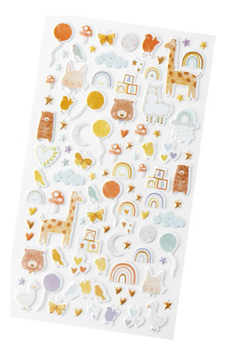 Pegatinas Puffy Iconos - Hello Little Boy - American Crafts 1