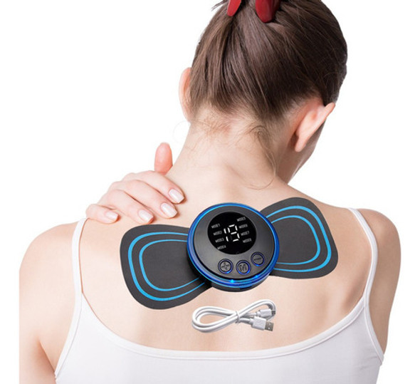 Kit 8 Massageador Portátil Recarregável Pescoço Coluna Perna 0