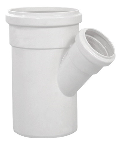 Ramal Y 45° Reduccion M/h 100x50 X 1,8mm Pvc Liviano Krona 0