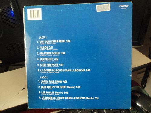 Lp Jordy-pochette Surprise-alison+encarte-exelente 1