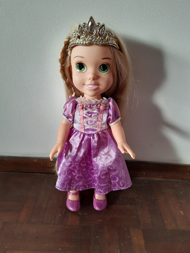 Muñeca Rapunzel  30cm. Pelo Largo Y Espeso. Nueva. Sin Uso 0