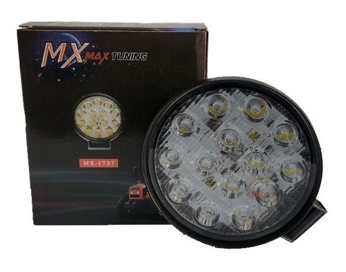 Faro 14 Leds Auxiliar Universal Auto Camioneta 4x4 12 24 V 1