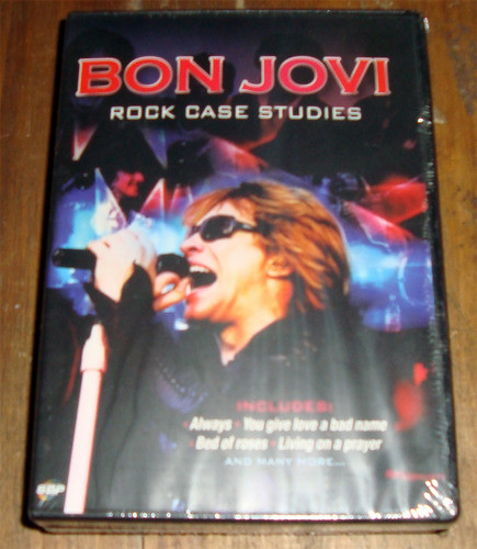 Bon Jovi Rock Case Studies Dvd Nuevo Sellado / Kktus 0