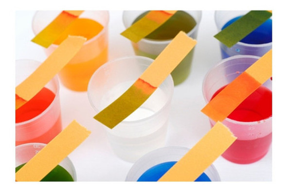 Pack 80 Tiras Tirillas Papel Reactivo Test Medidor Ph 1 A 14 1 Pack 80 Tiras Tirillas Papel Reactivo Test Medidor Ph 1 A 14 1