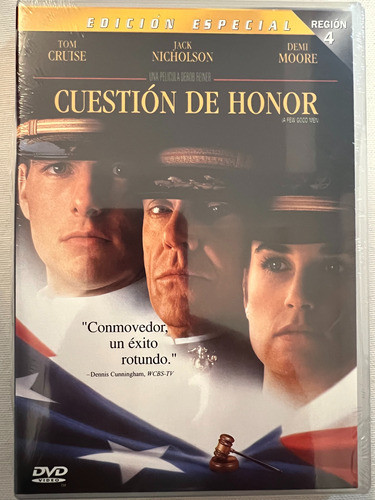 Dvd Cuestion De Honor / A Few Good Men / Edicion Especial 0