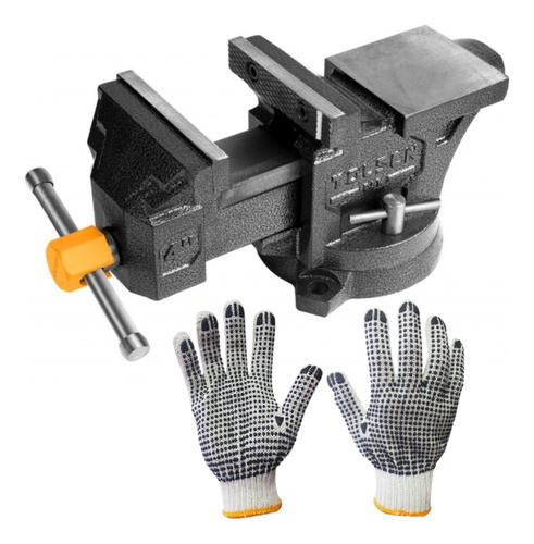 Morza De Banco Tolsen 4 Pulgadas 15kn Base Giratoria - Sc - 0