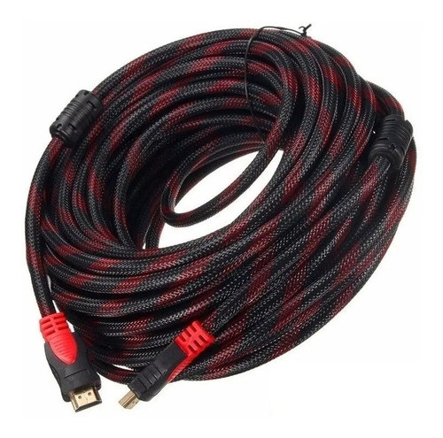 Cable Hdmi A Hdmi 13 Metros Cable Filtro Mallado Premium 0