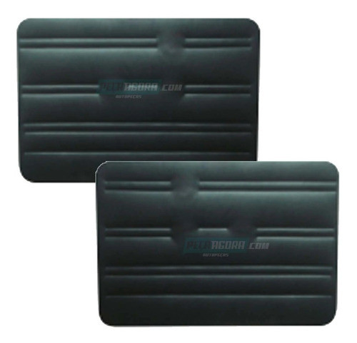 Par Forro Porta Preto Vw Fusca 1978 Em Diante 1