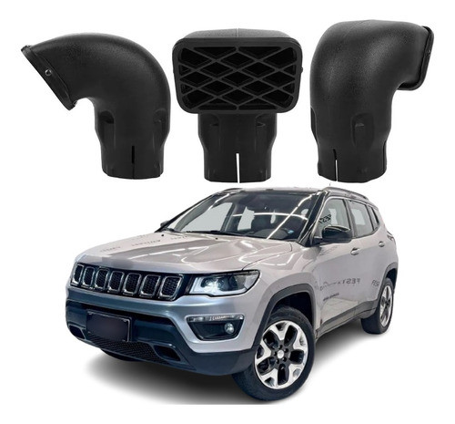1 Cabeça Snorkel Com Adaptação Jeep Universal 3,5 Polegadas 0