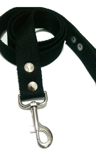Correa Perro Cinta Grosor 2 Cm Largo 2 Mts Mosqueton Grande 0
