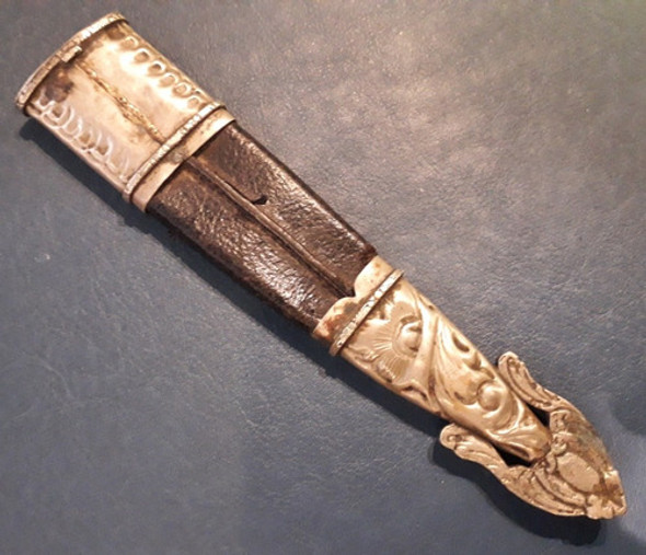 Criolla Antigua Vaina Alpaca Plateada Para Facon Cuchillo 0 Criolla Antigua Vaina Alpaca Plateada Para Facon Cuchillo 0