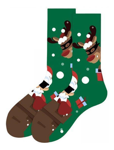2 X 2-6 Pacotes De Meias De Natal Fofas Meias Longas De 1 0