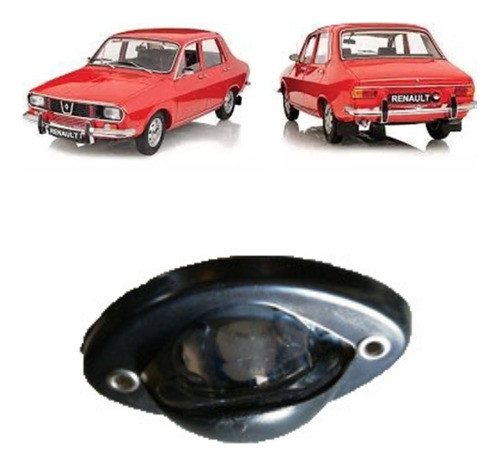 Faro Patente Renault 12 1971 A 1988 Negro 0