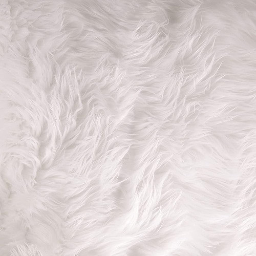 Fabricla Shaggy Faux Fur Fabric By The Yard - 36  X 60  PuLG 0