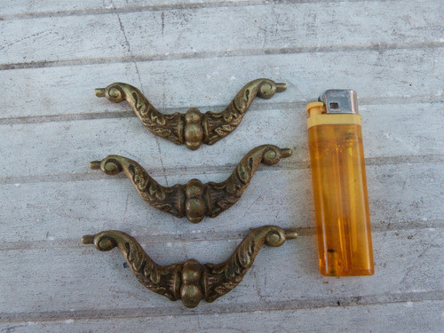 3 Repuestos De Manija Bronce 9 X 3,2 X 1 - Precio X Lote 0