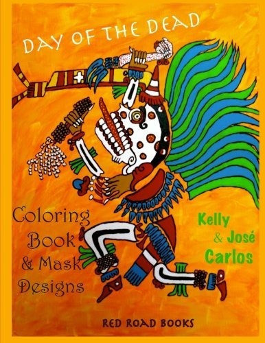 Day Of The Dead Coloring Book And Mask Designs 0