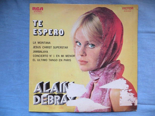 Alain Debray Te Espero Vinilo Lp Rca Avs-4157 0