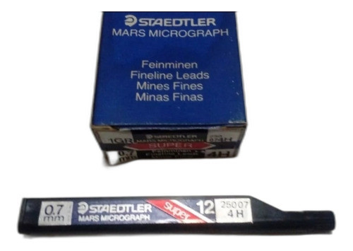 Grafite Staedtler Técnico 0.7 4h. Tubo Com 12un 0