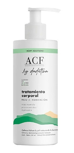 Tratamiento Corporal Hidratacion Paso 2 Acf By Dadatina 0