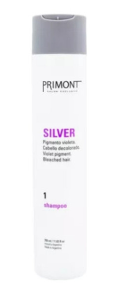Primont Silver Shampoo Matizador Violeta Rubios Pelo 350ml 0 Primont Silver Shampoo Matizador Violeta Rubios Pelo 350ml 0