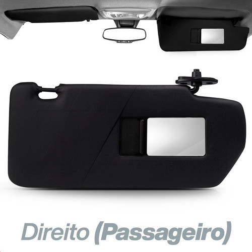 Par Quebra Sol Preto C Espelho Fiat Uno 93 94 95 96 97 98 99 1
