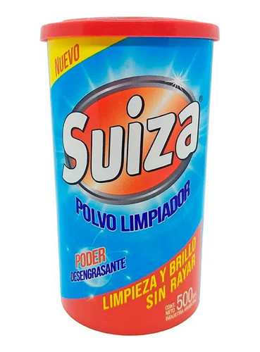 Polvo Limpiador De Cocina Brillo Sin Rayar Suiza 500g 0