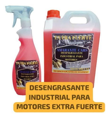 Desengrasante Industrial Para Motores Extra Fuerte 0