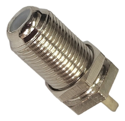 5 Unidades Ficha Pin Fino Rosca Larga Soldar P/ Sintonizador 0