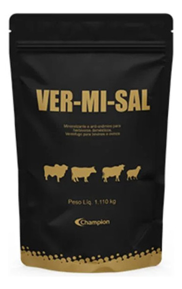 Vermisal 1,110 Kg - Vermífugo De Cocho 0