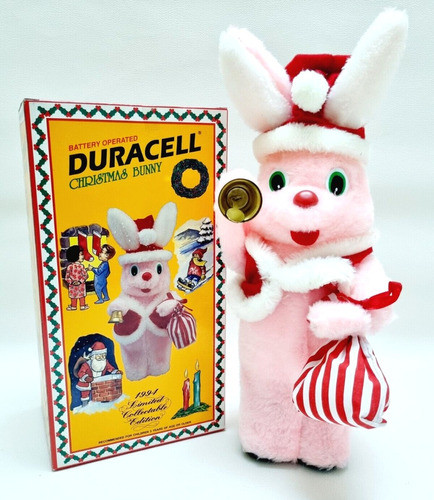 Conejo Duracell Navidad Usa 1994 ( Con Caja Original) 1