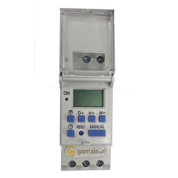 Reloj Programador Digital Riel Din 10a Sica 1