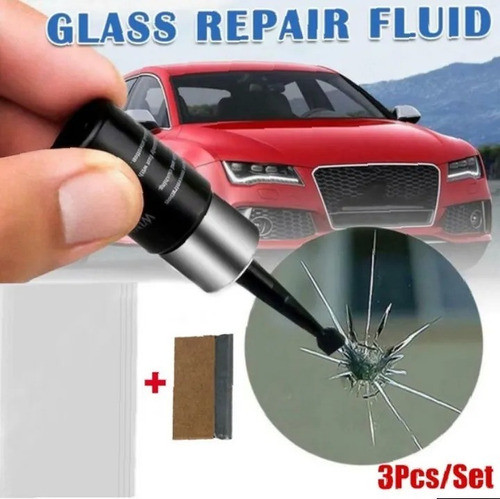 Cola Para Vidro Trincado Quebrado Automotivo De Carros 0