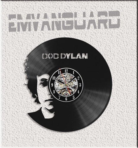 Reloj Bob Dylan, En Lp De Vinilo,lleva El 2do Al 20% Off 0