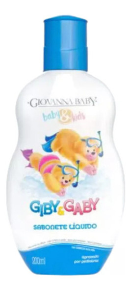 Sabonete Líquido Giby & Gaby Giovanna Baby - 200ml 0 Sabonete Líquido Giby & Gaby Giovanna Baby - 200ml 0