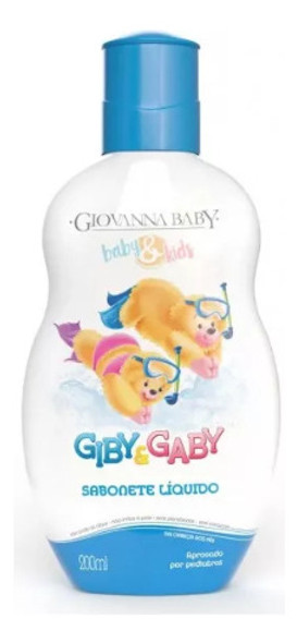 Sabonete Líquido Giby & Gaby Giovanna Baby - 200ml 1 Sabonete Líquido Giby & Gaby Giovanna Baby - 200ml 1
