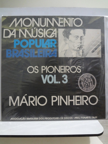 Vinil Monumento Da Musica Popular Brasileira Mário Pinheiro 0