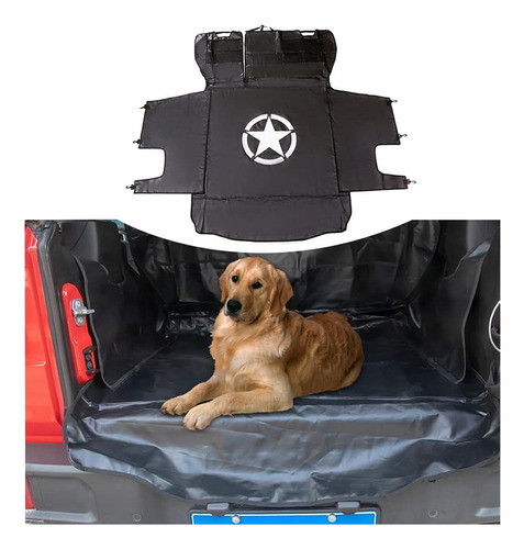 Sukemichi Dog Seat Covers For Jeep, Pet Cargo Trunk Liner Ma 0