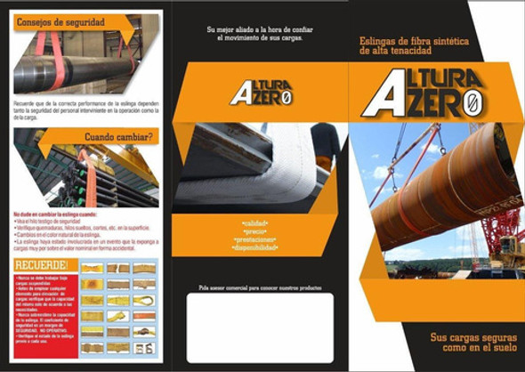 Eslinga Remolque Izaje Certificada 2 Toneladas 55mm 4 Metros 1