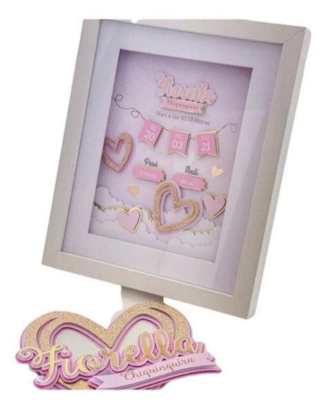 Cuadros Nacimiento Baby Shower Recién Nacidos 0