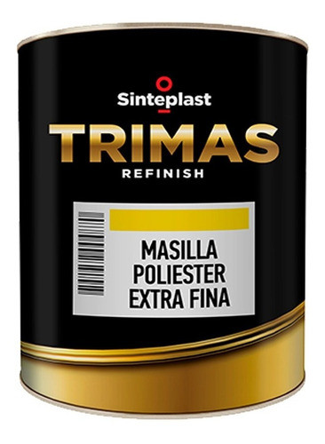 Masilla Poliester Extra Fina 4kg Tienda Universo 0