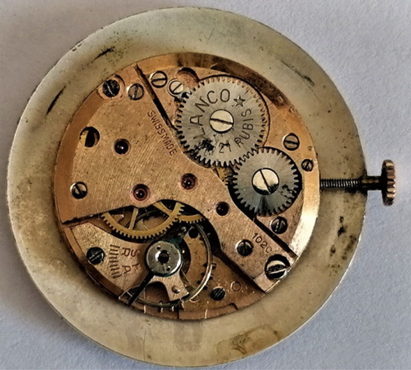 Maquina Reloj Lanco Calibre 1020 Diámetro Maquina 23,40 Mm 1