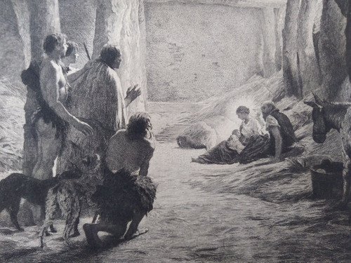 Navidad Los Pastores En Belén - Henry Lerolle - Paris 1891 1