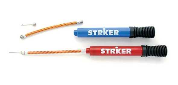Inflador Doble Accion Pelota Striker Futbol Voley Basquet 1