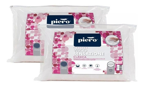 Almohada Piero Visco Sensazione 62x40 Casa Hector 0
