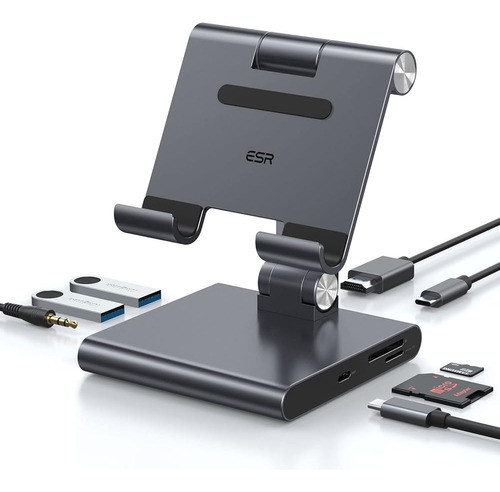 Concentrador De Soporte Portátil Esr 8 En 1, Concentrador Us 0